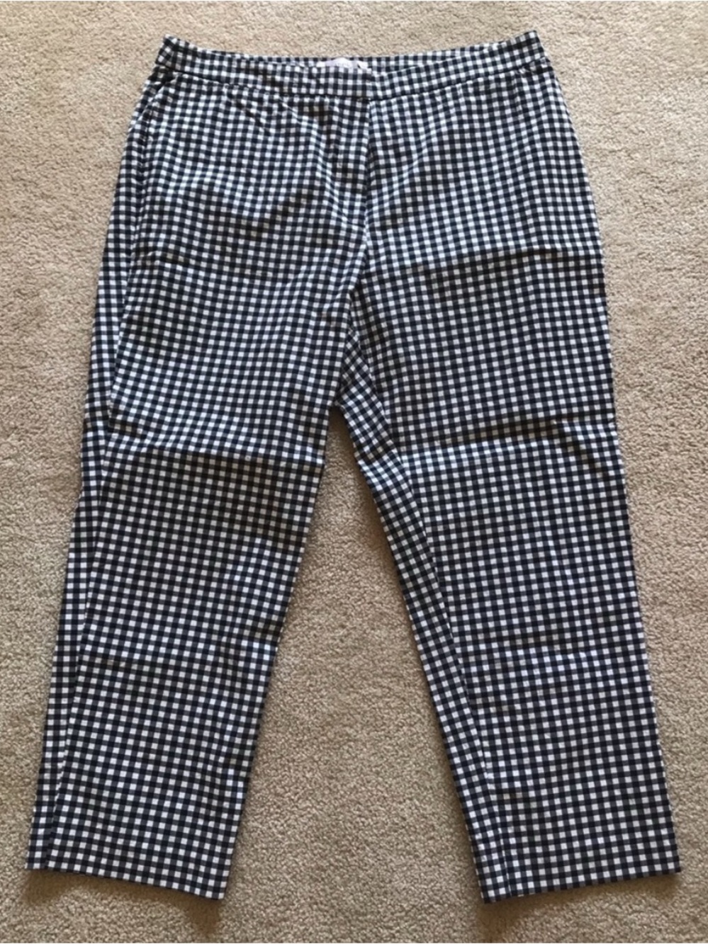 Nanette Lepore Checked Capri Lounge Pants